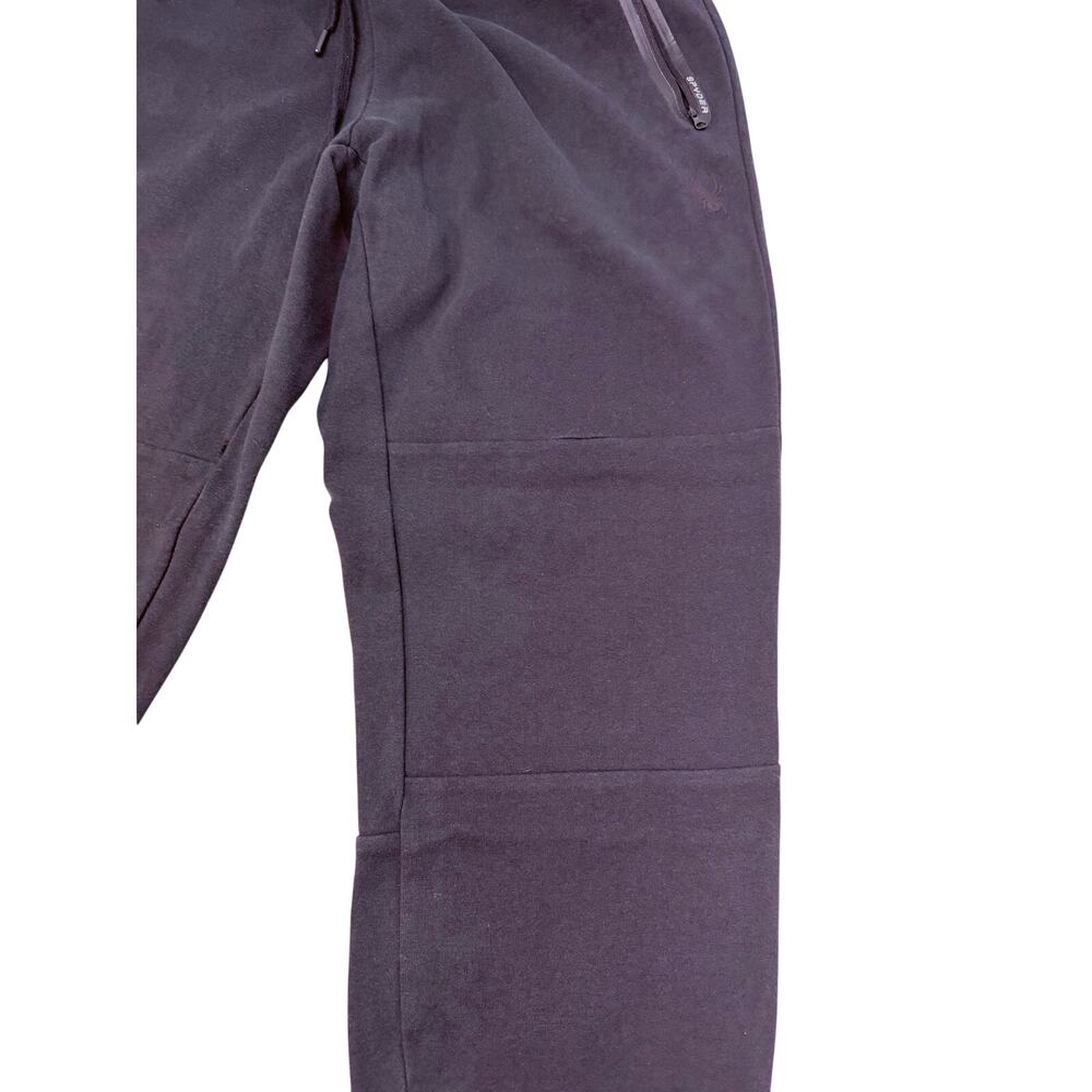 SPYDER Active Black XL Drawstring Sweatpants w/ Zip Pockets 30" Inseam - Picture 4 of 6